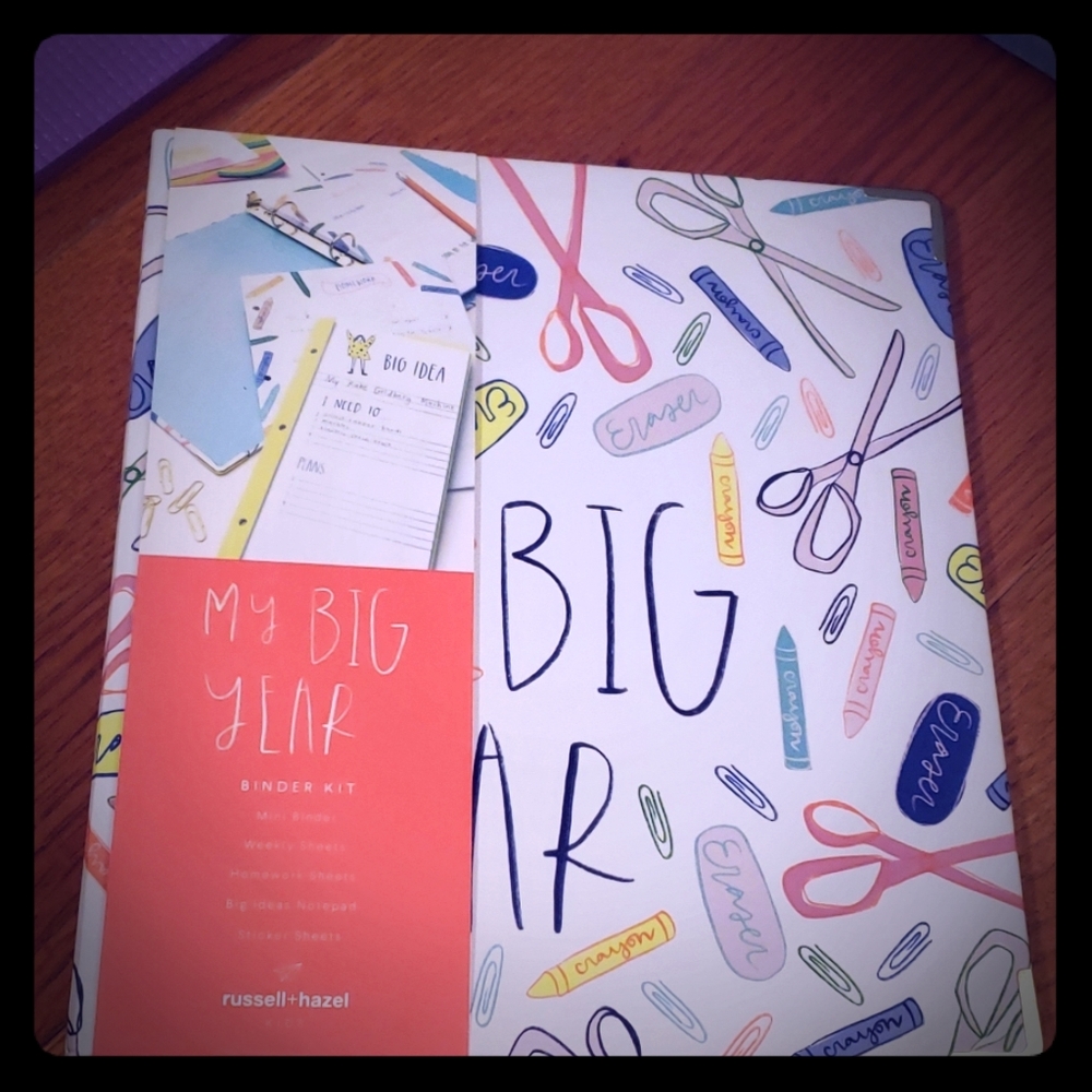 My big year undated planner